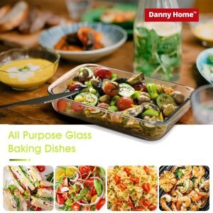 Danny Home Rectangular Baking Pan Set (3 Sizes)