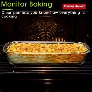 Danny Home Rectangular Baking Pan Set (3 Sizes)