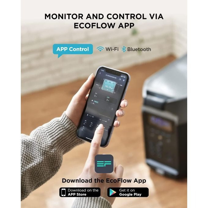 EcoFlow DELTA Pro Portable Power Generator – 3600Wh, 3600W AC Output, Expandable Home Backup & Outdoor Power Solution