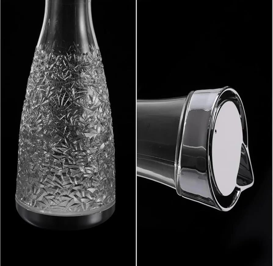 Embossed acrylic pitcher jars 100ml