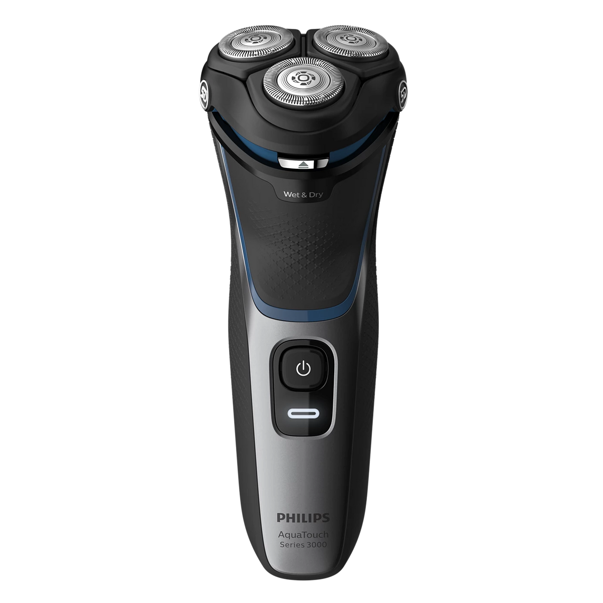 Philips 3000 Series Wet & Dry Electric Shaver - PowerCut Blades, 5D Pivot & Flex Heads, Pop-Up Trimmer, 60 Min Cordless
