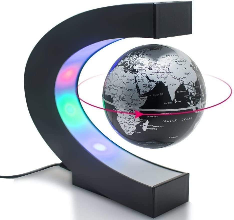 Magnetic Levitating Globe with LED Light