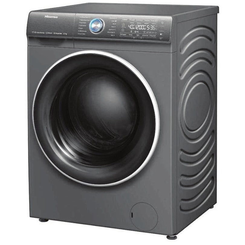 Hisense WFQP7012EVMT 7kg front load washing machine, grey