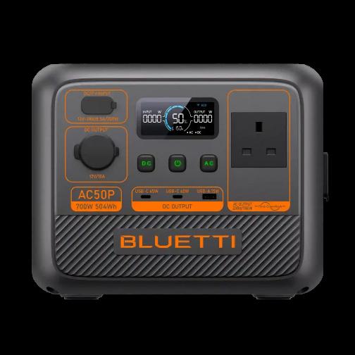 Bluetti AC50P Power Station (Premium 50 Model 2) – 700W | 504Wh Portable Backup Battery for Camping, Home & Blackouts in Kenya