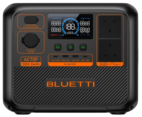 Bluetti Premium Power Station Model 3 – 1000W | 864Wh – Rechargeable Battery for Outdoor & Indoor Backup
