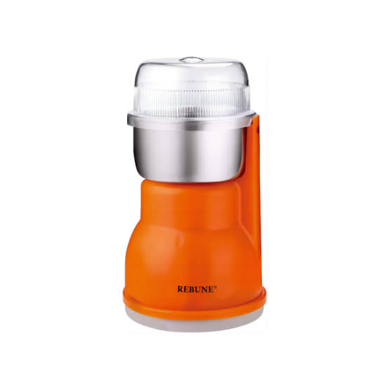 Rebune Electric Coffee Grinder Spice Mill 150g 300W Stainless Steel Blades for Coffee Beans Nuts Cardamom