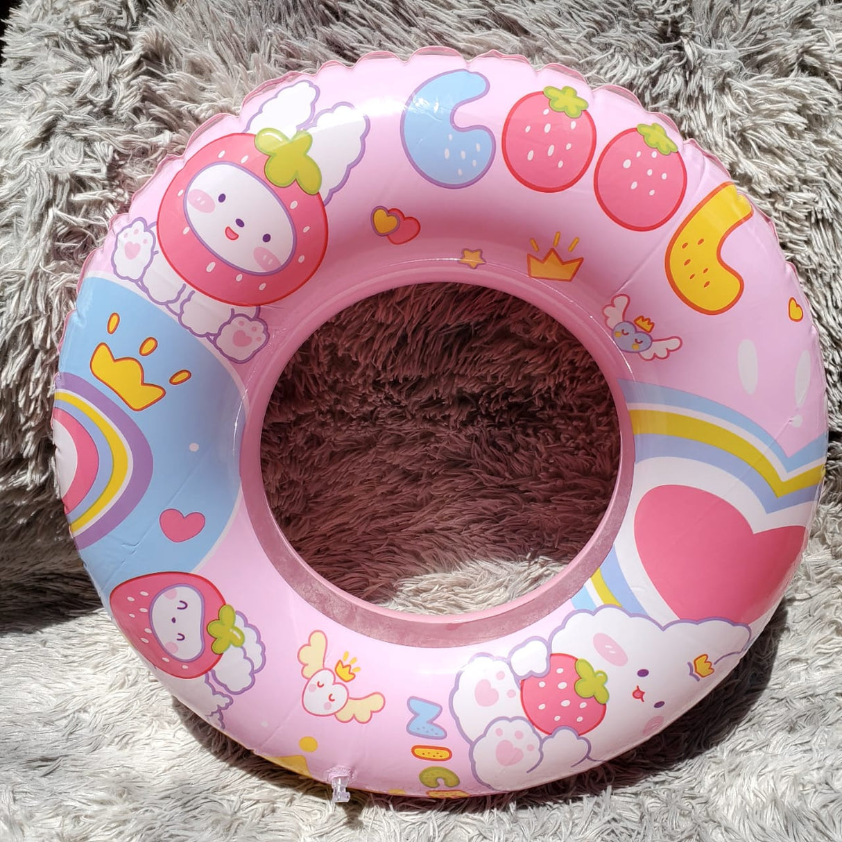 kids Cartoon Theme Inflatable Donut floater