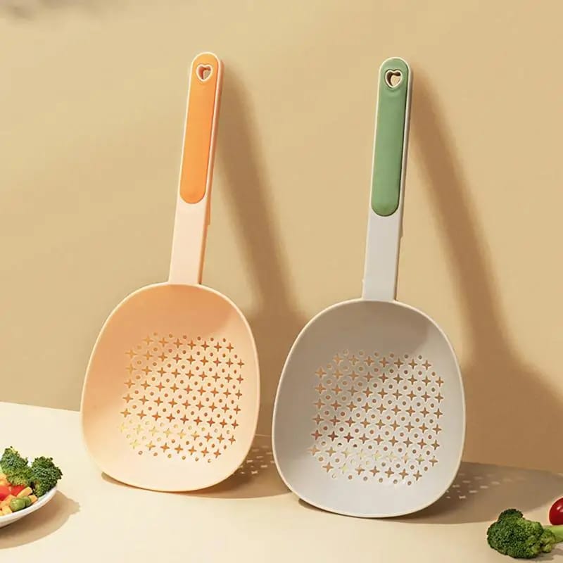kitchen big colander noodles spaghetti fruit cleaning drain Spoon