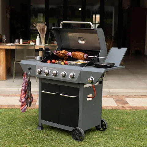 5 Burner Patio Gas Braai Outdoor Grill Choma Burner