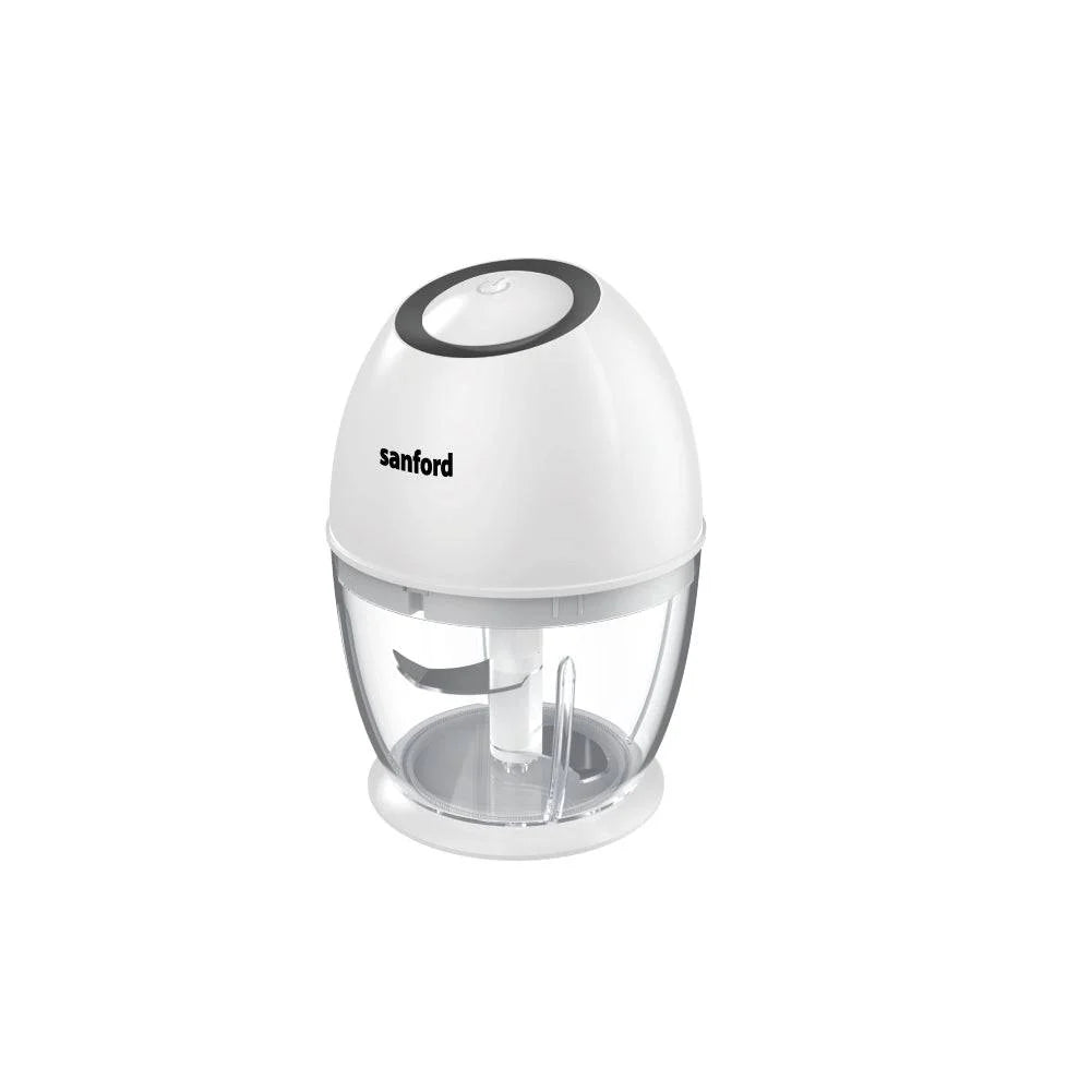 Sanford Rechargeable Food Chopper | 450ml Bowl | Type-C Charging | SS304 Stainless Steel Blades | 1200mAh Battery
