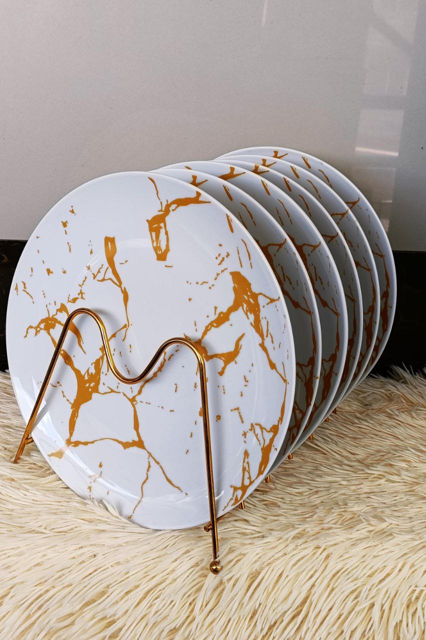 MARBLE DINNER PLATES