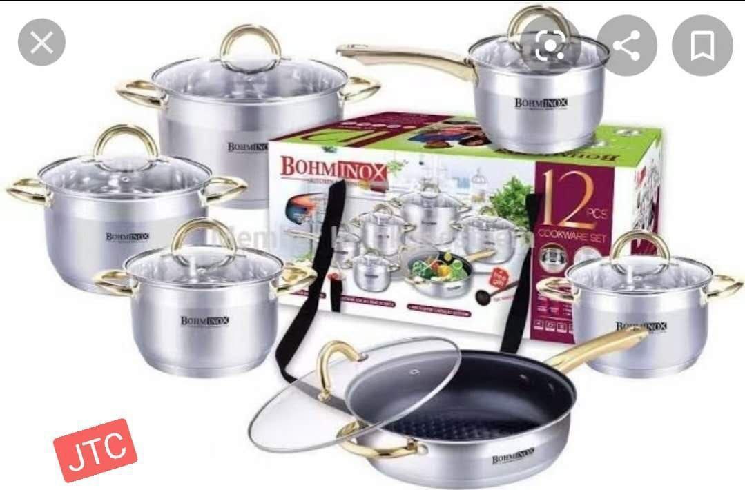 12 BOMINOX COOKWARE