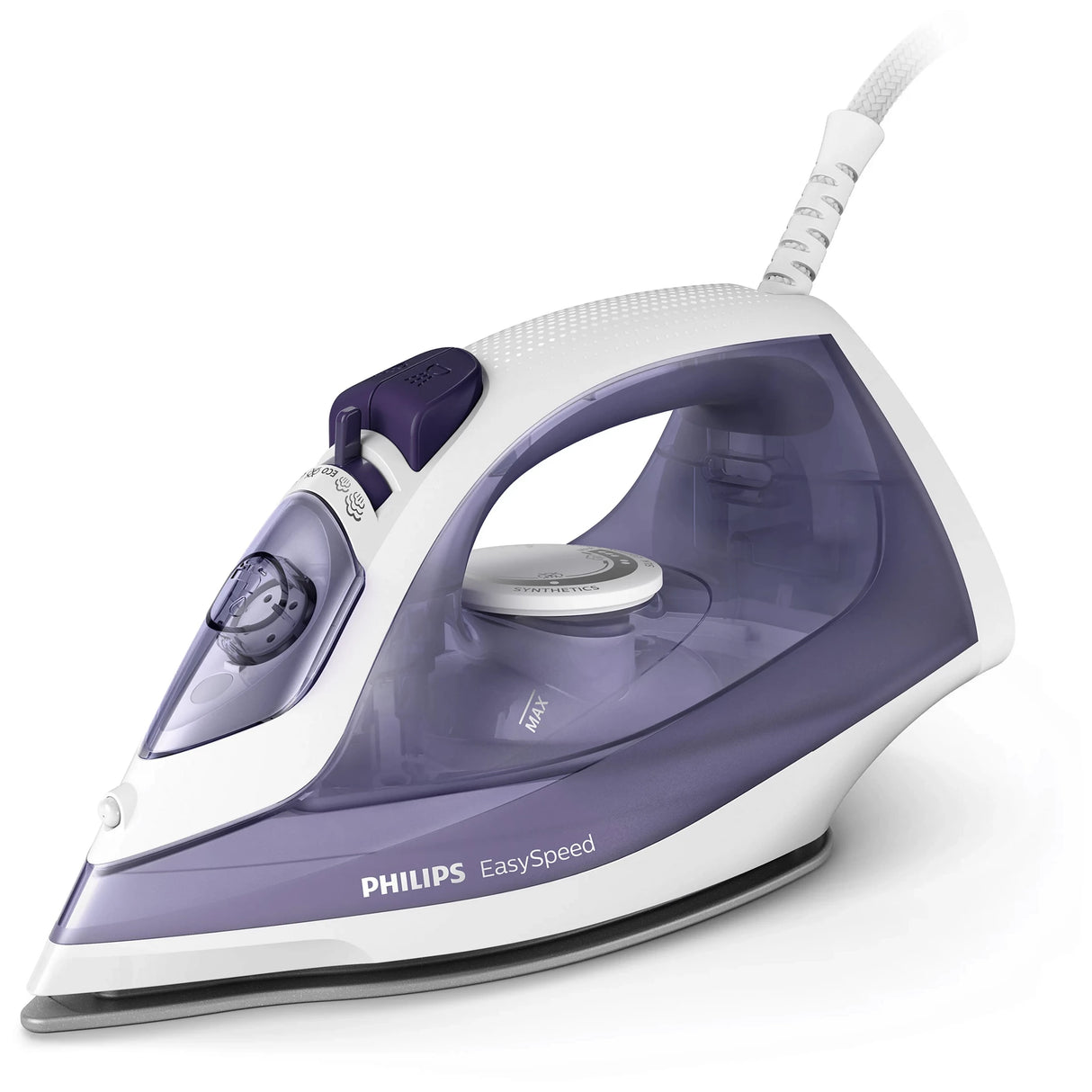 Philips Steam Iron 2000W - Ceramic Soleplate, 100g Steam Boost, 25g/min Continuous Steam, Drip Stop, Calc Clean Slider