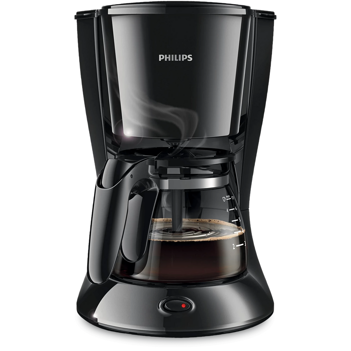 Philips Compact Drip Coffee Maker 750W - Up to 7 Cups, 0.6L, Aroma Twister, Drip Stop & Auto Shut-Off