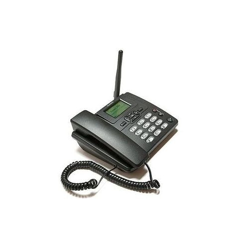 SQ Mobile LS820 Fixed Wireless Desktop Telephone (Dual SIM) _Black