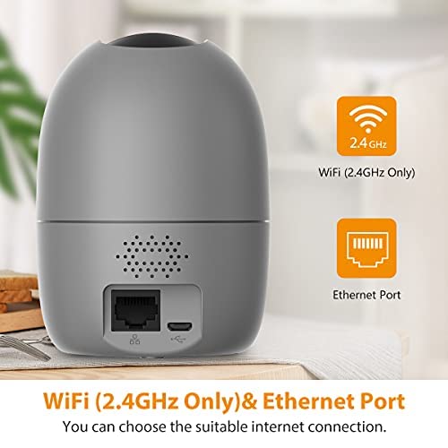 IMOU 360° 1080P Full HD Wi-Fi Security CCTV Camera with Human Detection & Auto Motion Tracking – Indoor/Outdoor Smart Surveillance Camera for Home, Office, Shop | Kenya