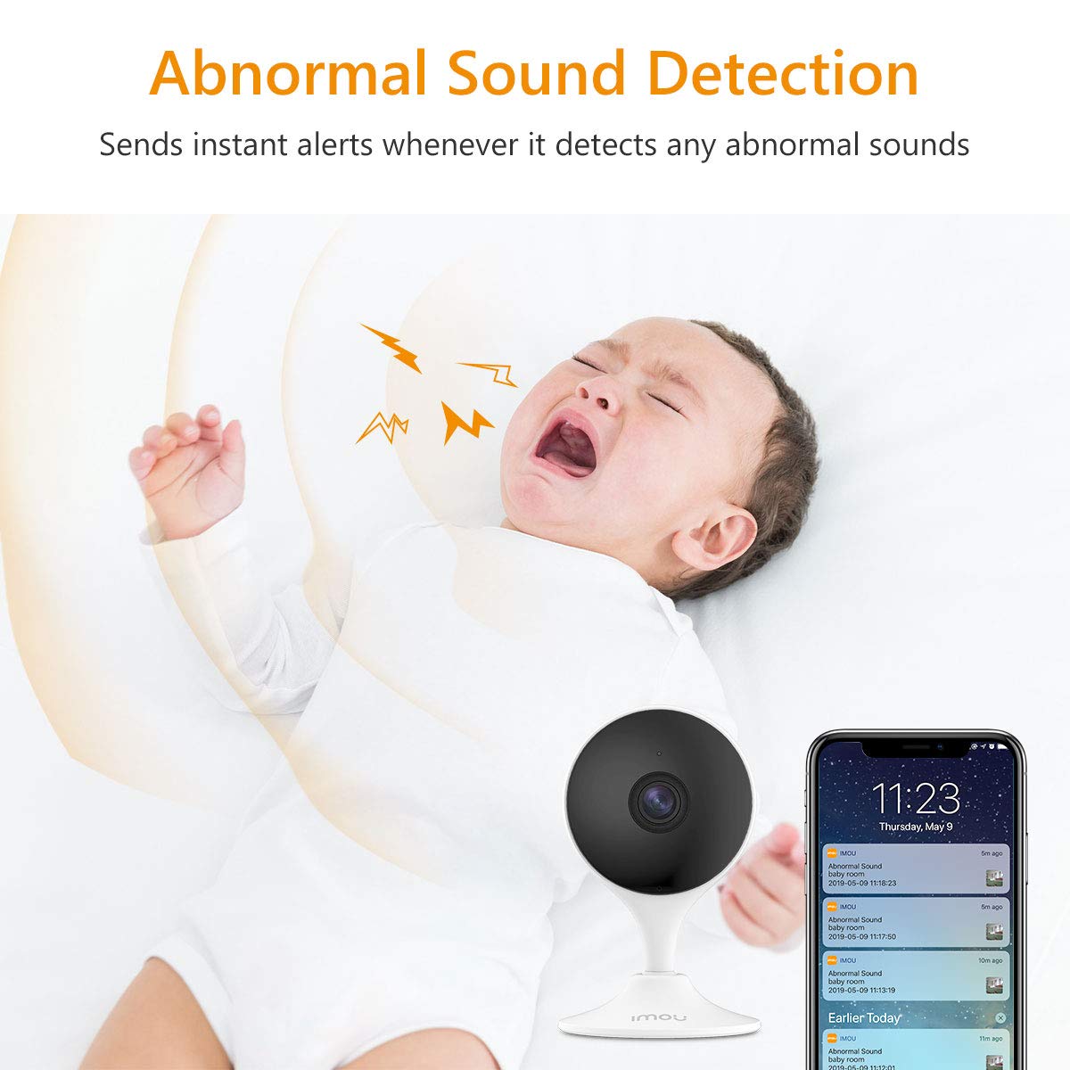 IMOU 1080P Full HD WiFi Security Camera – Human Detection, 2-Way Audio, Night Vision, SD Card Up to 256GB – Indoor/Outdoor Smart CCTV for Home, Shop, Office | Buy in Kenya