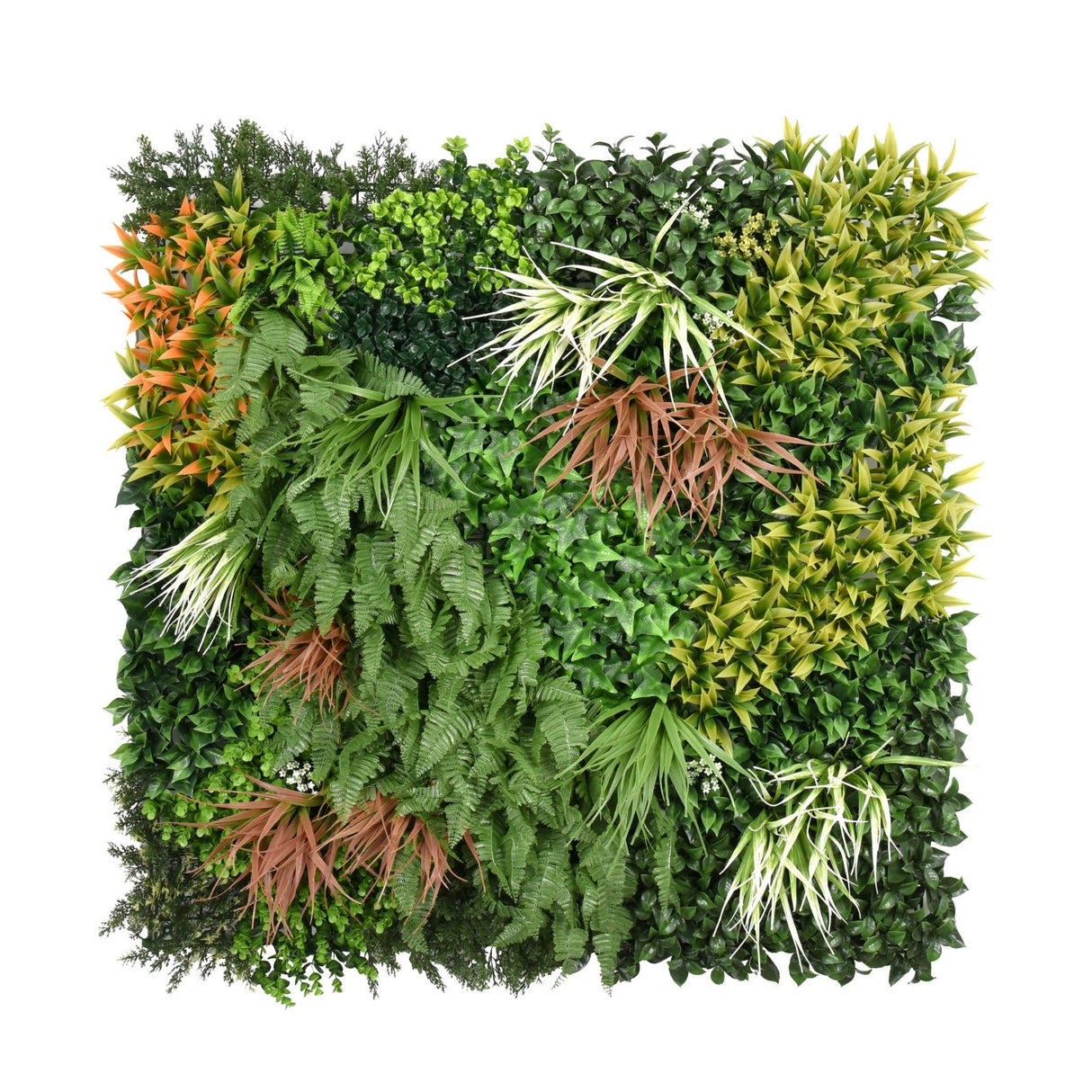 Artificial green wall panel CRYSTAL 100x100 cm