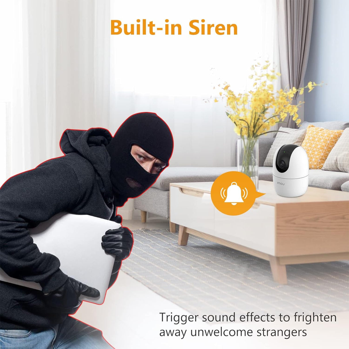 IMOU 360° 1080P Full HD Wi-Fi Security CCTV Camera with Human Detection & Auto Motion Tracking – Indoor/Outdoor Smart Surveillance Camera for Home, Office, Shop | Kenya