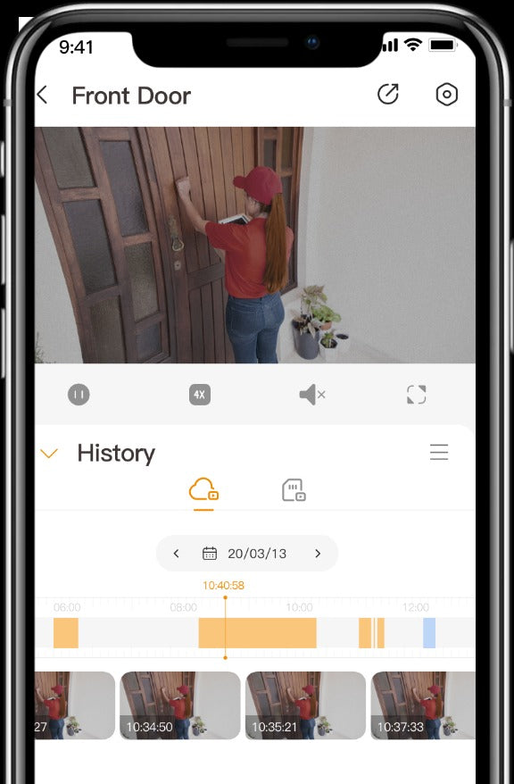 Imou Cue 2 Security Nanny Cam – 1080P Wi-Fi Camera with Human Detection & Night Vision