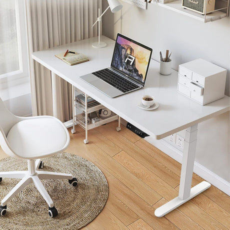 Electric standing desk for a home office setup in Kenya