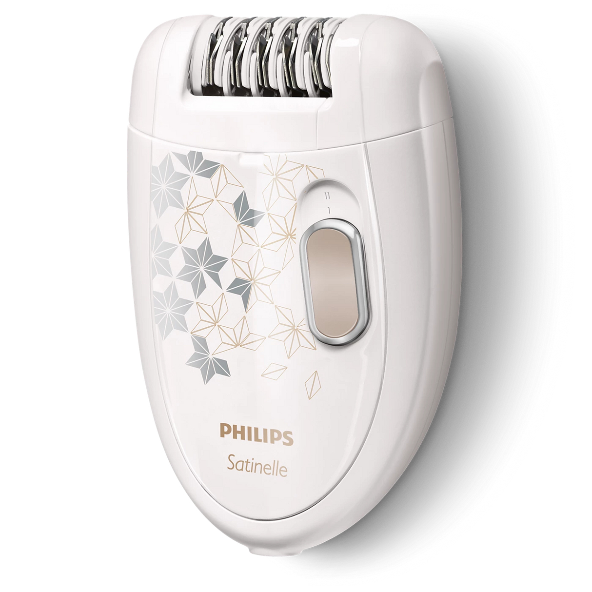 Philips Satinelle Epilator - Removes Hair from the Root as Short as 0.5mm, Washable Head, 2 Speed Settings