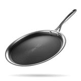 Stahl Triply Stainless Steel Flat Pan | Chapati & Pancake | Artisan Hybrid Series