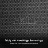 Stahl Triply Stainless Steel Frypan | Artisan Hybrid Series Induction Pan