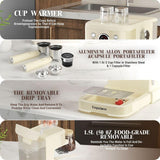 Empstorm® Espresso Machine 20 Bar EM-04E | Semi-Automatic Coffee Maker with Milk Frother