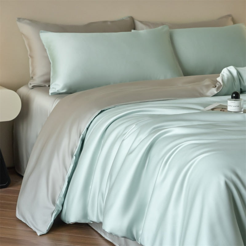 Tencel Silk Duvet & Quilt Cover King Size – Soft & Breathable