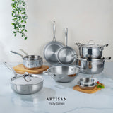Stahl Stainless Steel Sauce Pot / Casserole Triply Artisan Series | Induction Ready