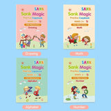 Reusable 4 Magic Books + 10 Refill Set