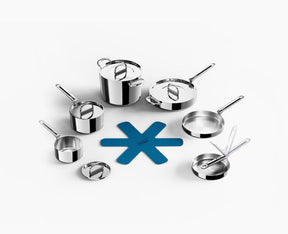 Joseph Joseph Space Steel 6 piece stainless steel cookware set, sold in Kenya by Homelux Kenya