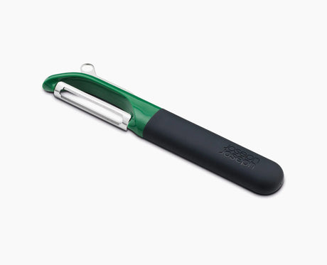 Close-up of the tough scraping blade set into the Multi-Peel handle