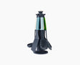 Joseph Joseph Elevate Carousel six-piece utensil set in the Opal colourway on its rotating stand