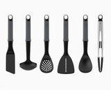 Elevate grey utensil set in a modern kitchen