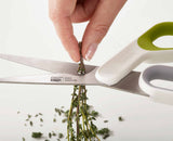 The two blades of the PowerGrip scissors separated for cleaning