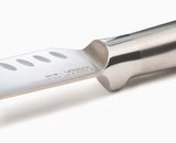 The Elevate bamboo knife set styled on a kitchen worktop