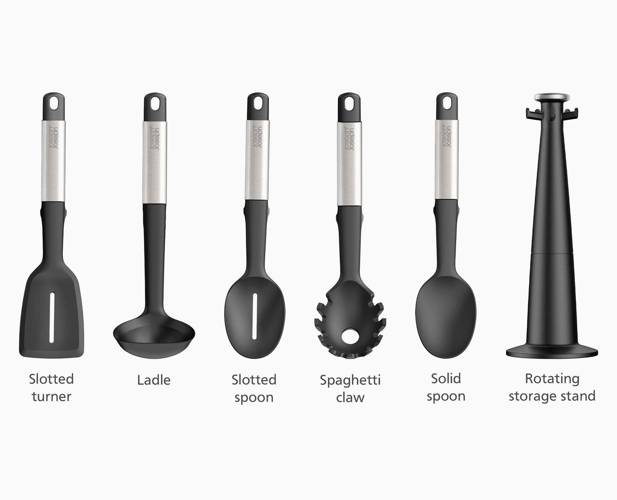 The Elevate silicone and steel carousel set on a kitchen worktop