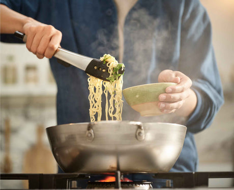 Joseph Joseph Elevate Fusion precision tongs holding delicate food, Homelux Kenya