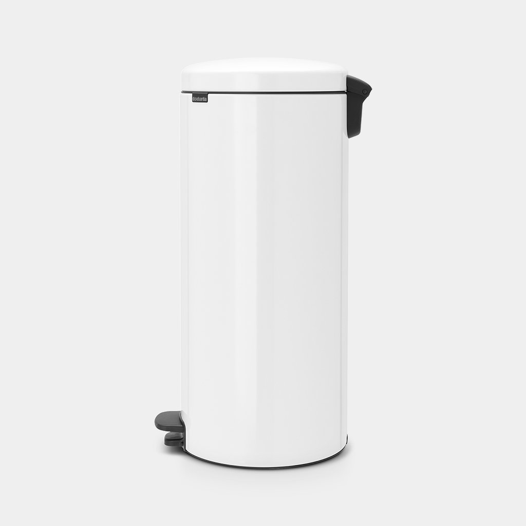 Brabantia NewIcon Pedal Bin 30L White — Homelux Kenya (view 2)