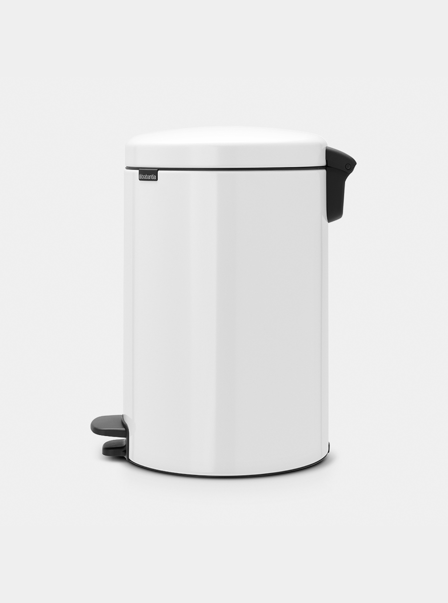 Brabantia NewIcon Pedal Bin 20L White — Homelux Kenya (view 2)