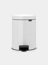 Brabantia NewIcon Pedal Bin 5L White — Homelux Kenya