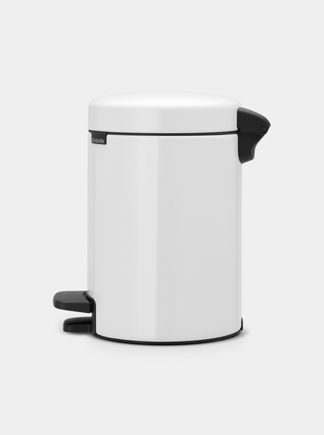 Brabantia NewIcon Pedal Bin 3L White — Homelux Kenya (view 2)