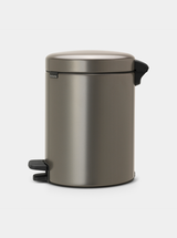 Brabantia NewIcon Pedal Bin 5L Platinum — Homelux Kenya (view 2)