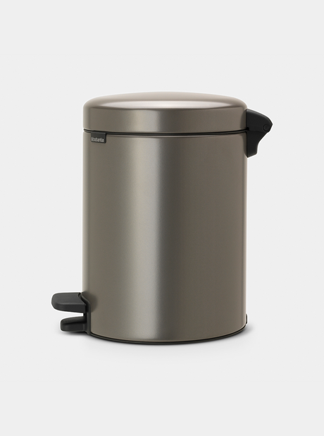 Brabantia NewIcon Pedal Bin 5L Platinum — Homelux Kenya (view 2)