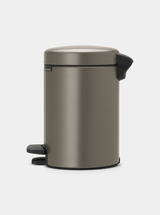 Brabantia NewIcon Pedal Bin 3L Platinum — Homelux Kenya (view 2)