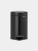 Brabantia NewIcon Pedal Bin 3L Matt Black — Homelux Kenya