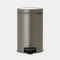 Brabantia NewIcon Pedal Bin 12L Platinum — Homelux Kenya