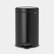 Brabantia NewIcon Pedal Bin 12L Matt Black — Homelux Kenya